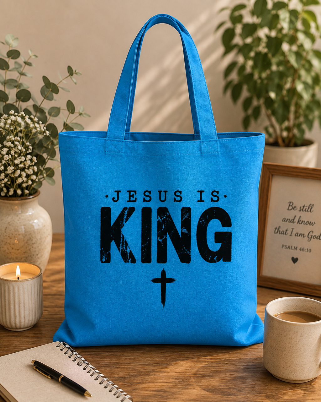 Jesus is King- Totes