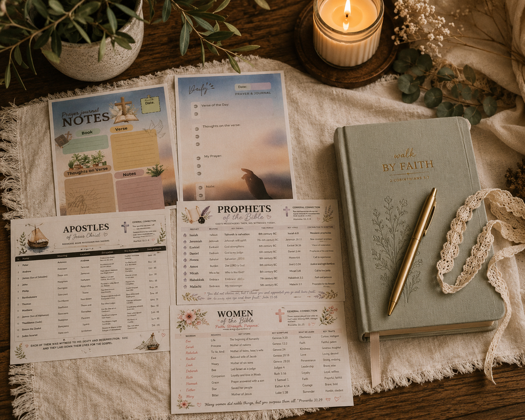 Bible Tip-Ins &amp; Journaling Pages