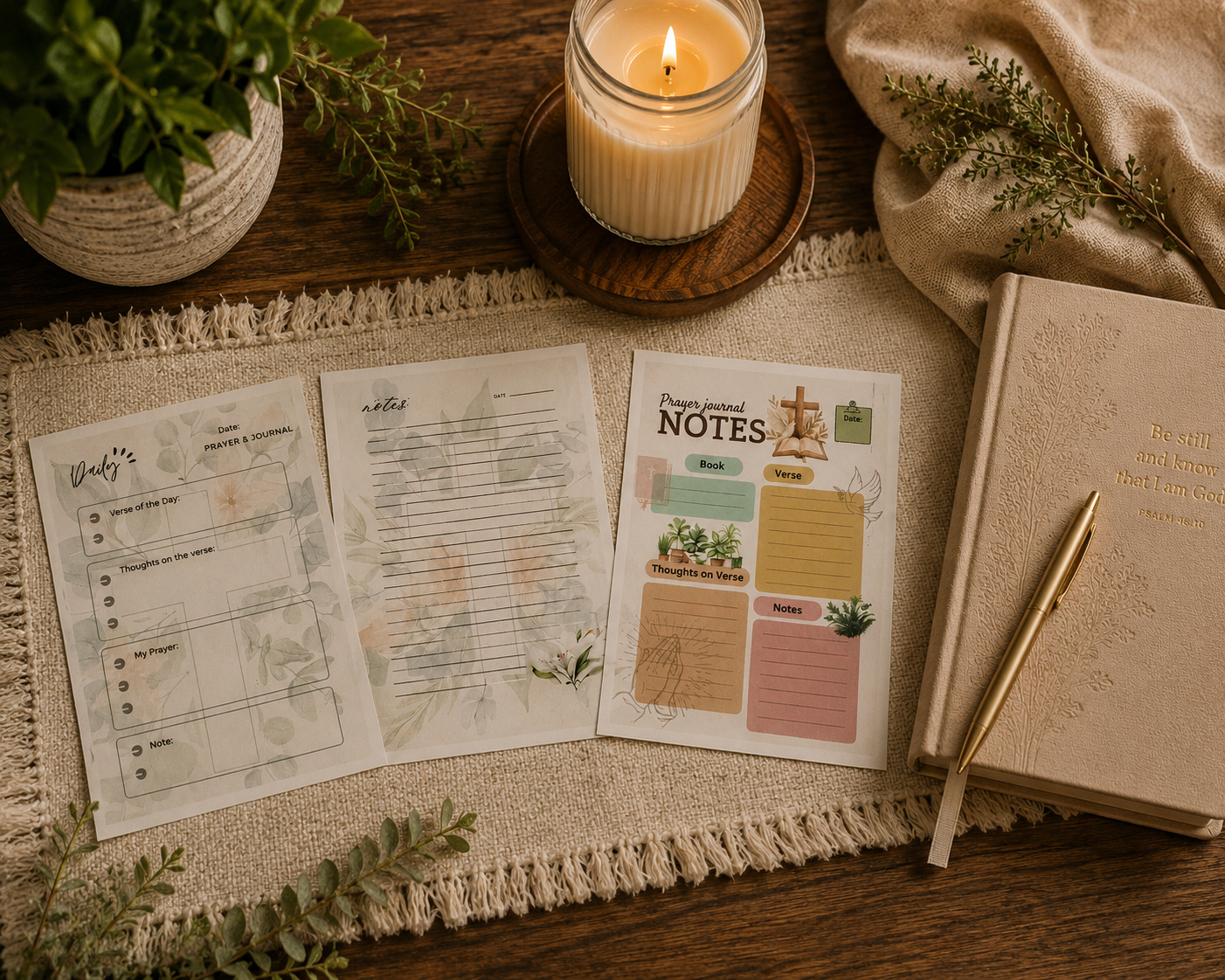 Bible Tip-Ins &amp; Journaling Pages